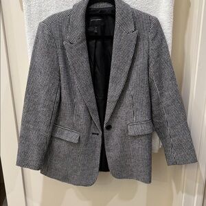 Banana Republic Black and White Blazer 6P